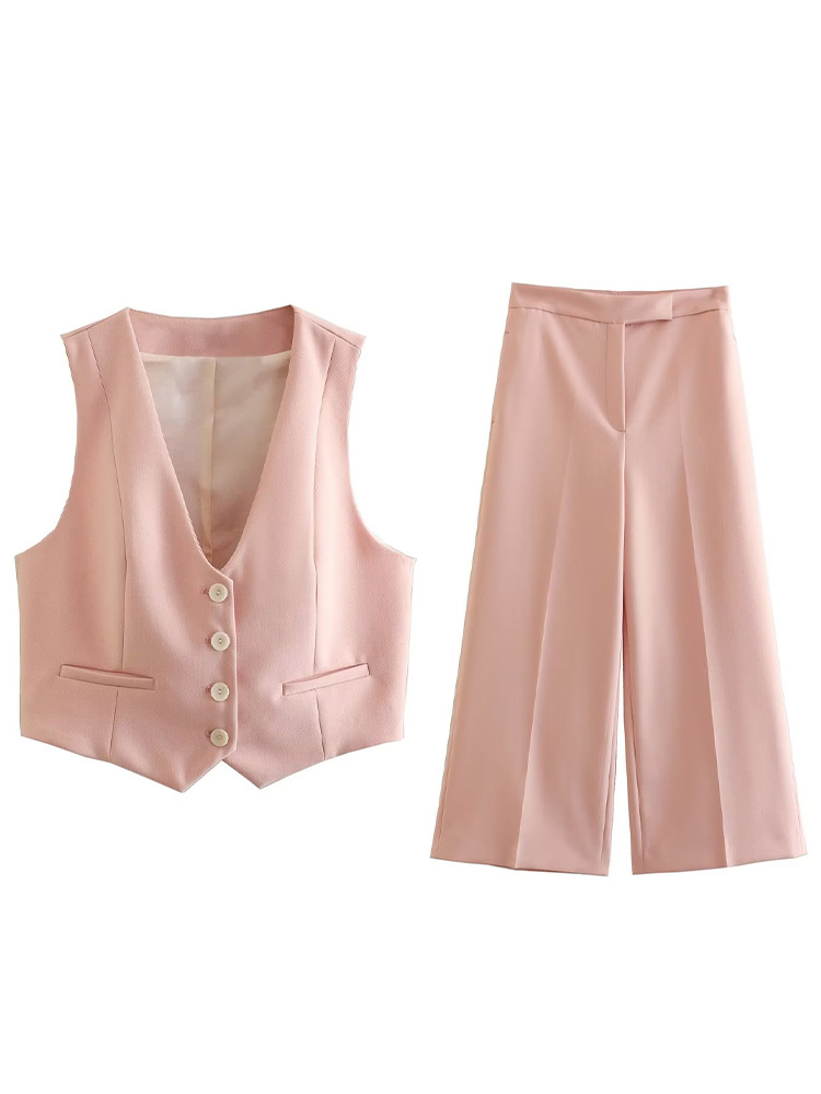 V Vintage Fashion - Willshela Women Fashion Two Piece Set