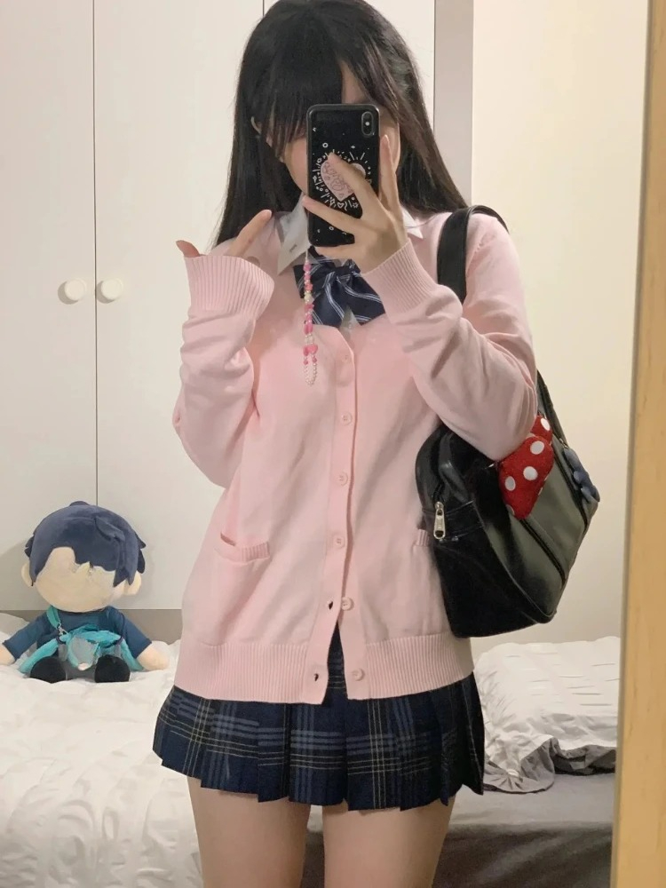Vintage Fashion Style Female - Japanese Vintage Long Sleeve Women Cute