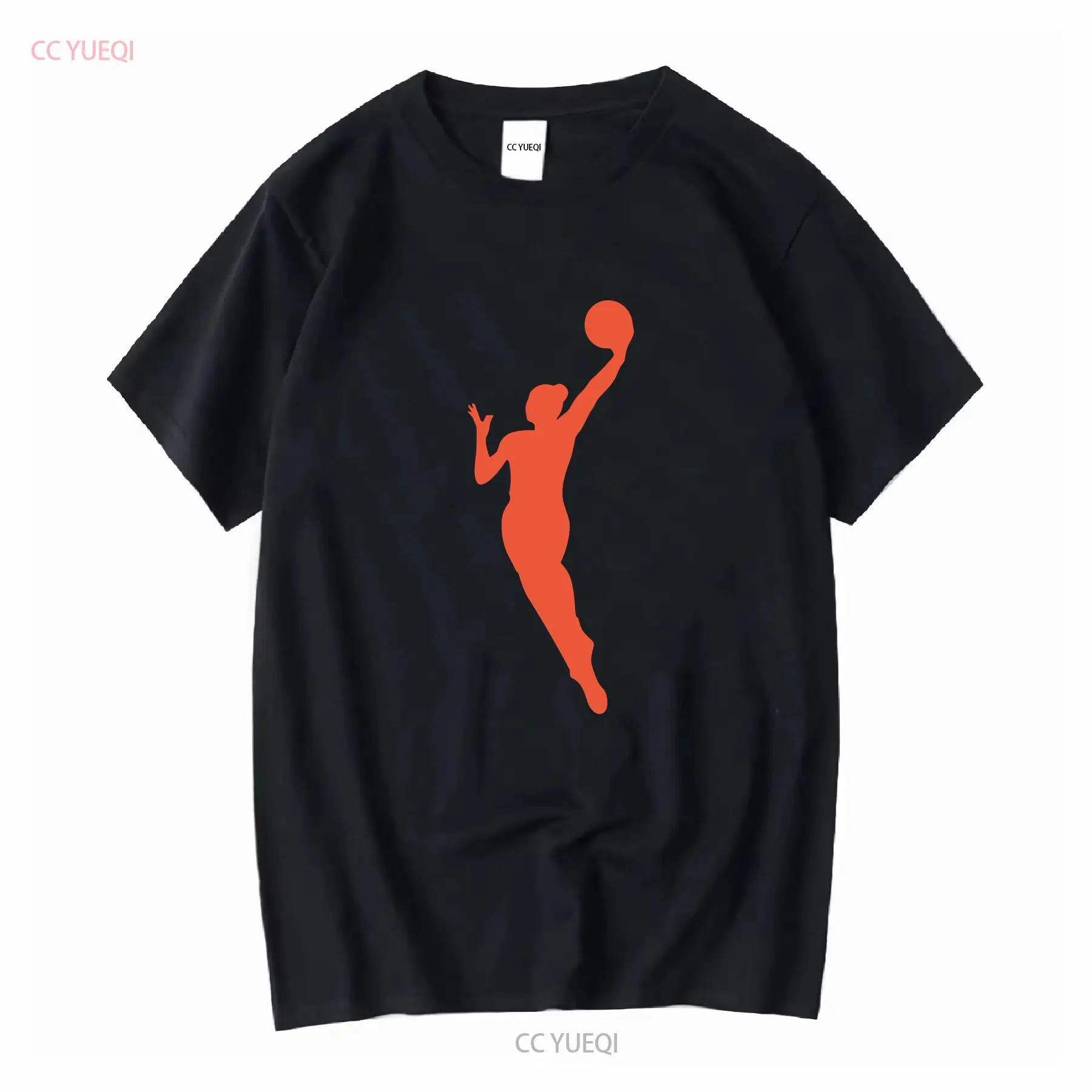 Vintage Fashion Stores - Heavy Cotton T Shirt WNBA orange