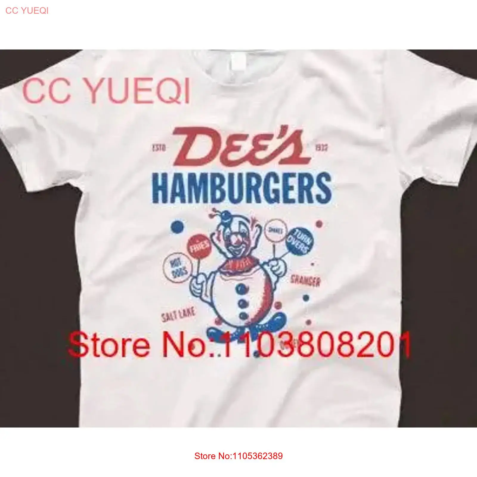Vintage Fashion Hamburg - Dee's Hamburgers T Shirt 1026 Retro