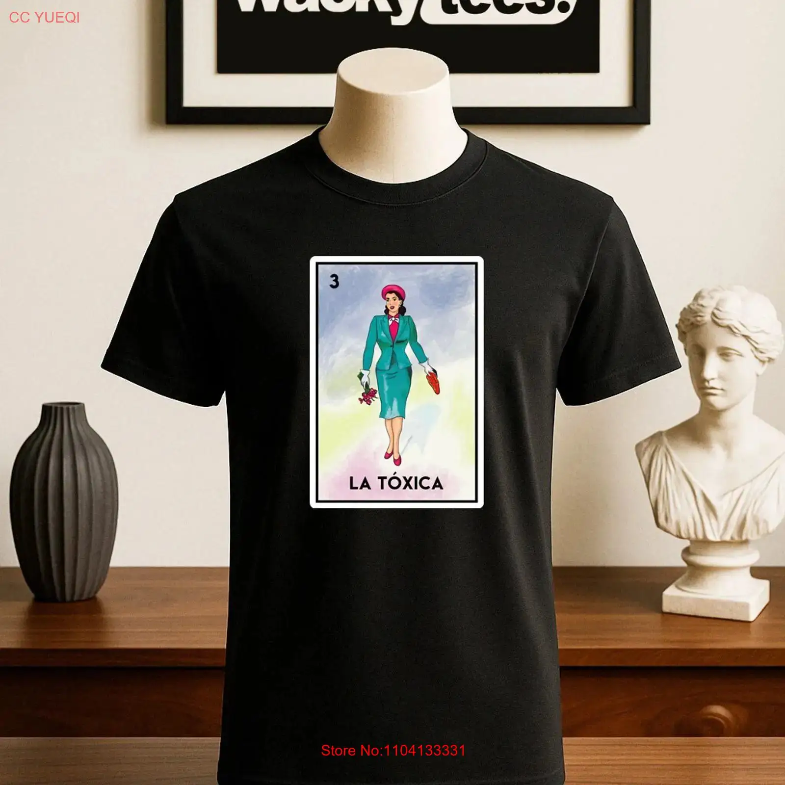 Vintage Fashion La - La Toxica Dama Loteria The Toxic