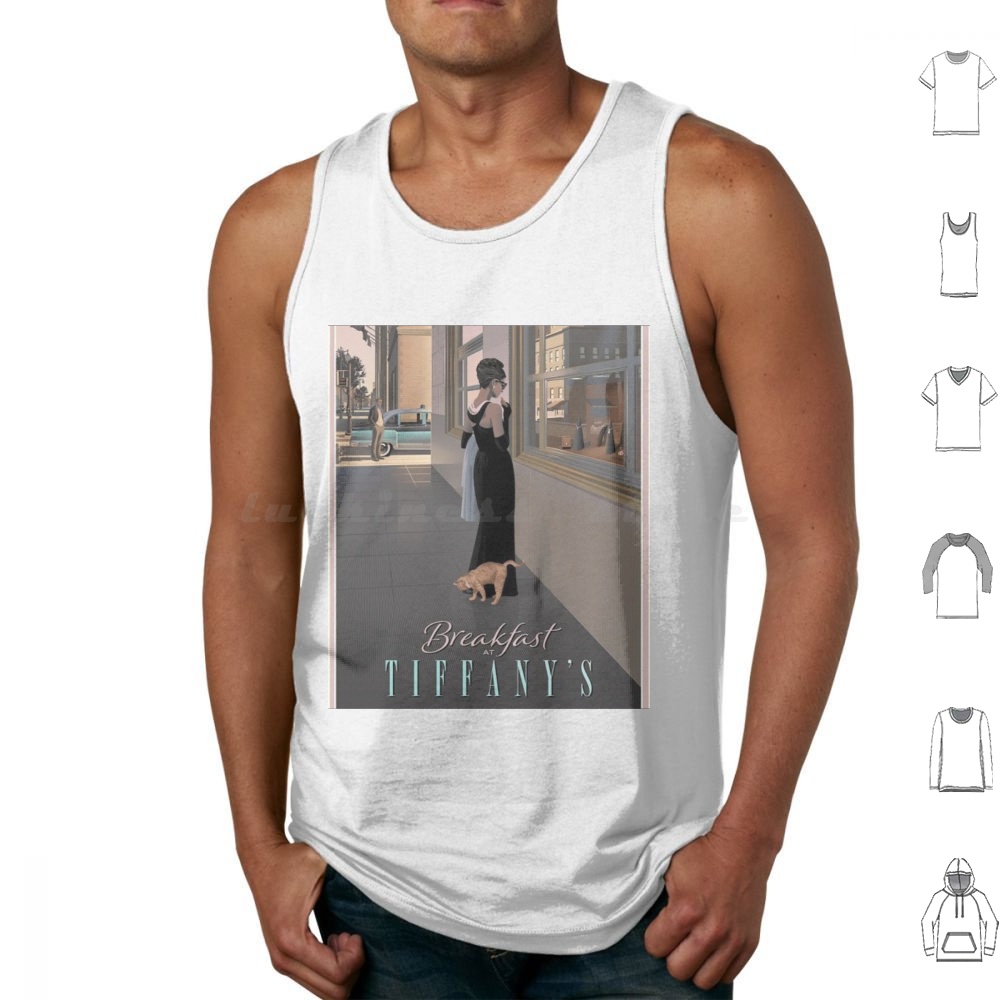 Vintage Fashion Icons - Breakfast Tank Tops Vest Sleeveless Breakfast