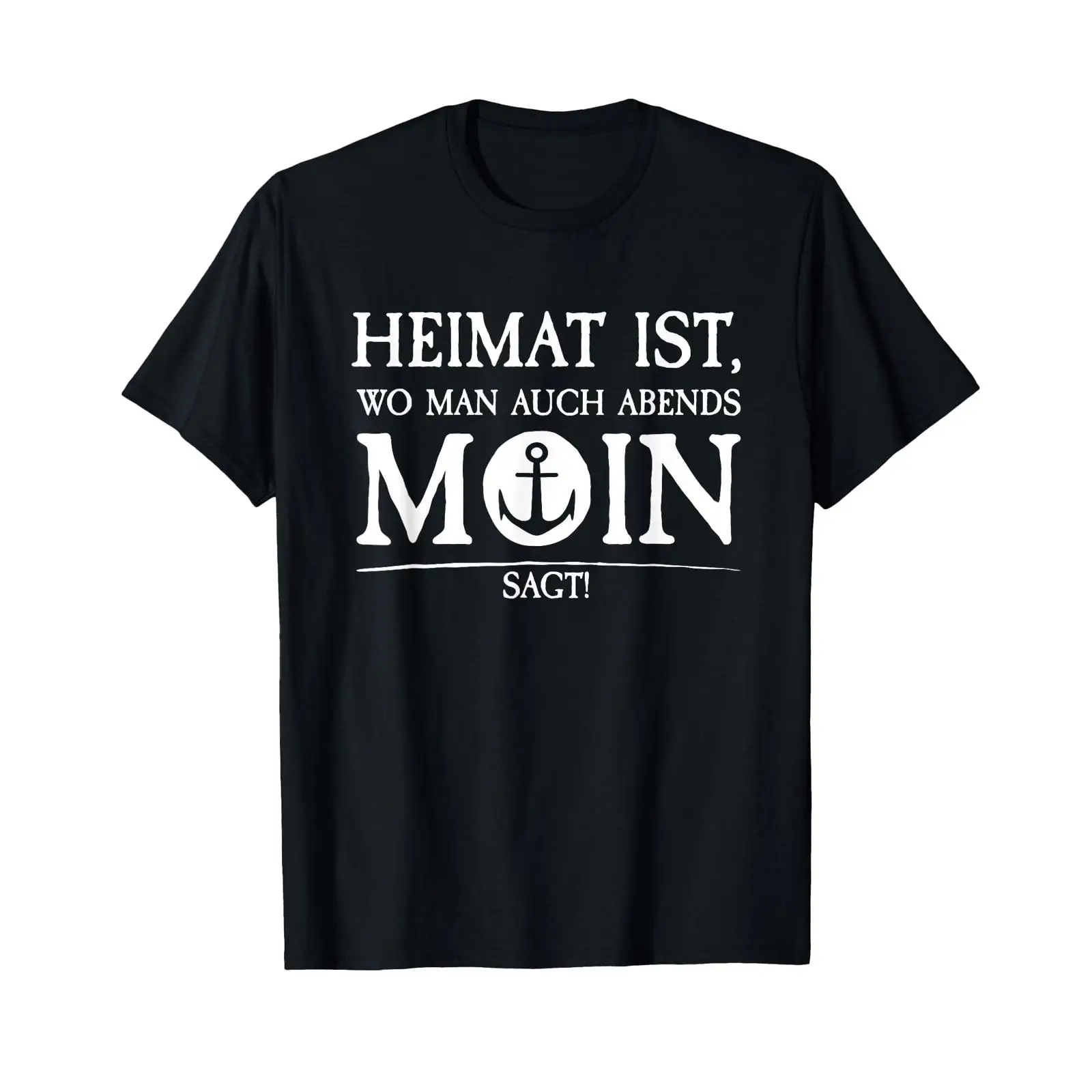 Vintage Fashion Hamburg - Heimat Moin Anchor Home Saying Hamburg