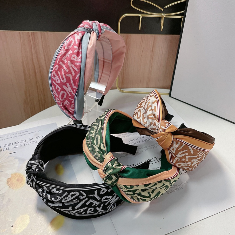 Vintage Fashion Boutique - Wide Fabric Knot Headbands For Women