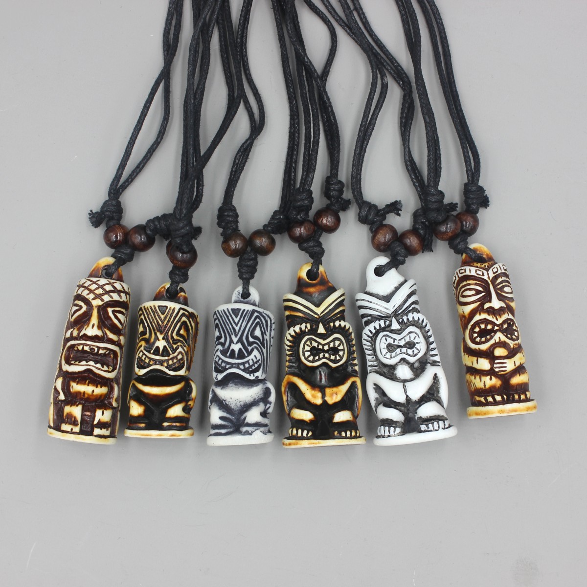 12pcs/Lot Hawaiian Tiki totem  - Vintage Fashion Nz 评论和价格
