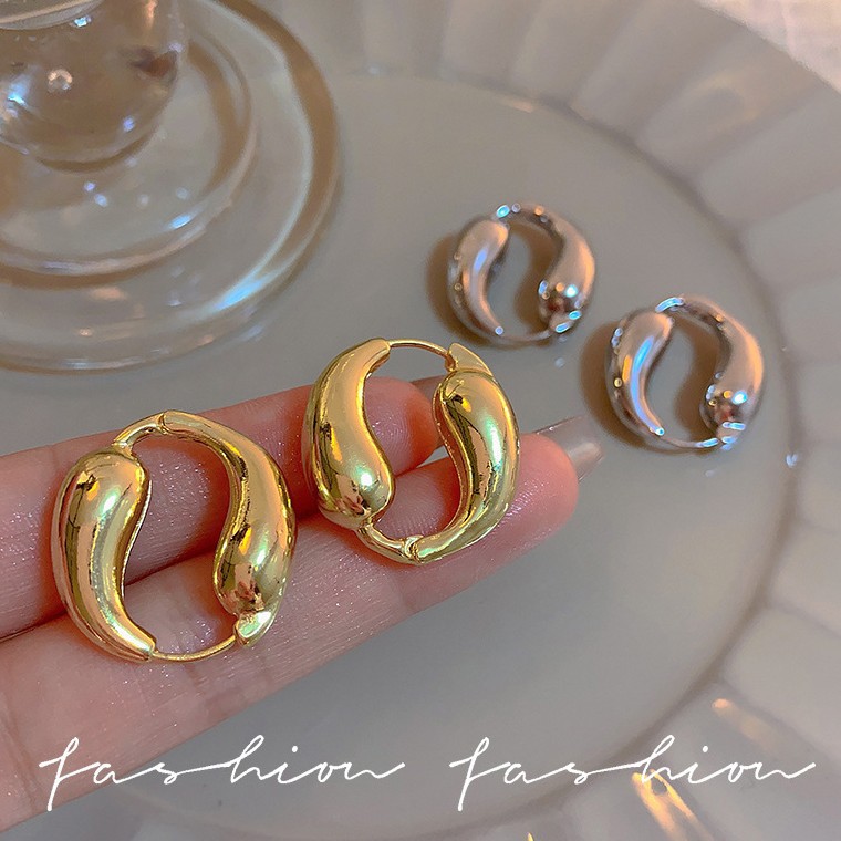 Korean Fashion Gold Color U Ea - Vintage Fashion Trends 2026 评论和价格