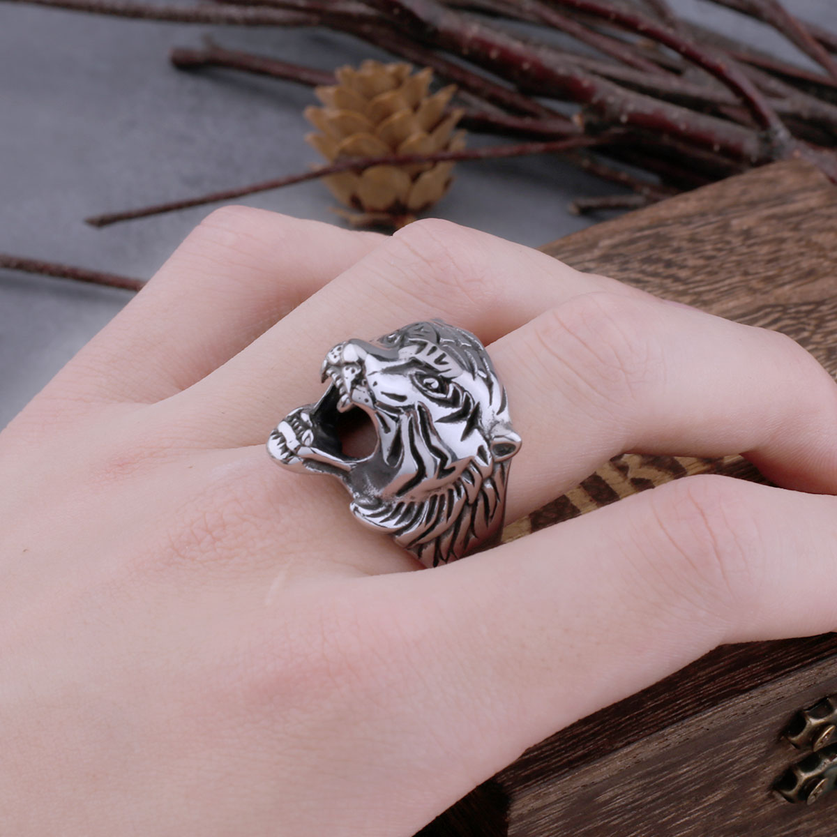 316L Stainless Steel Retro Dom - Vintage Fashion Boutique 评论和价格