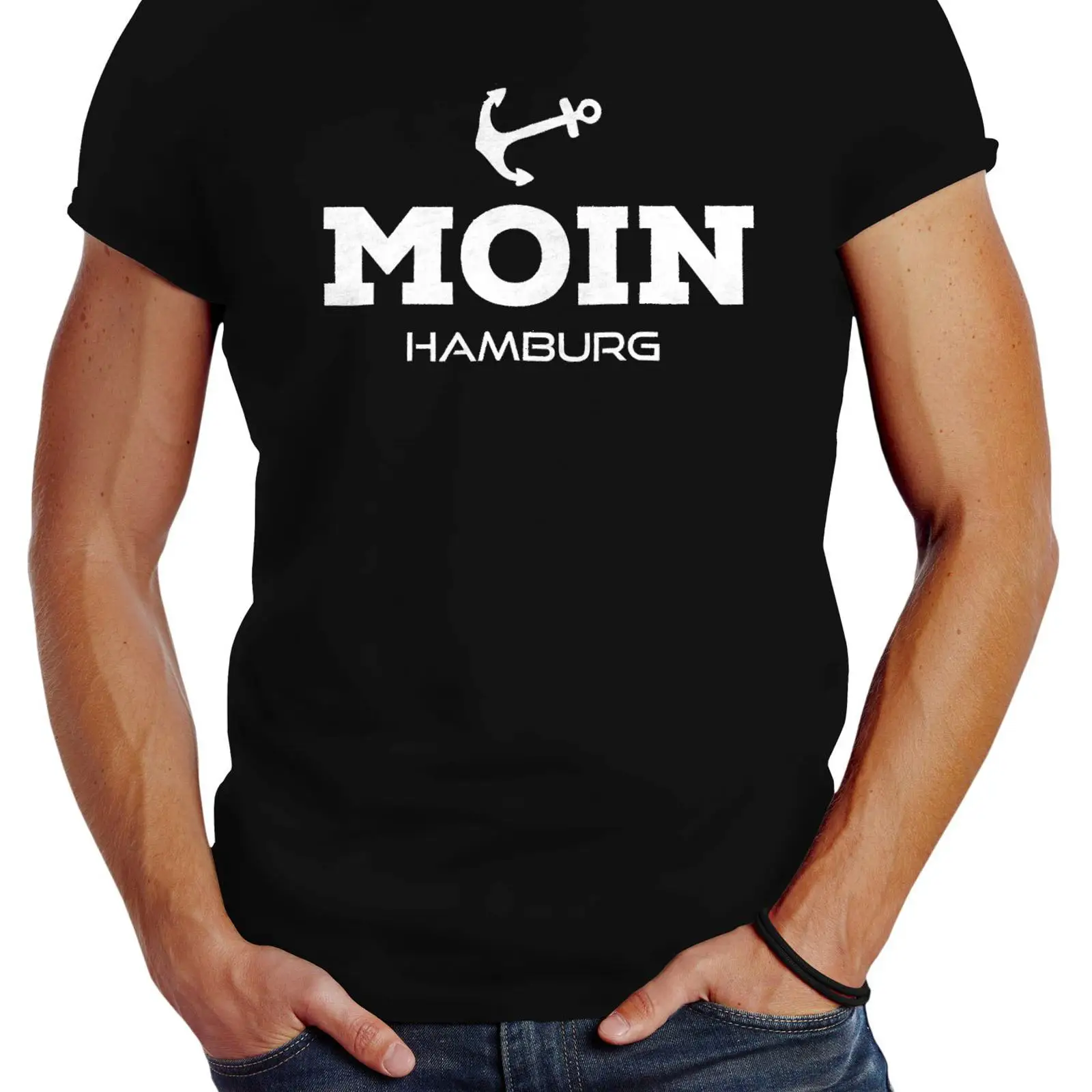 Neverless Men's T Shirt Moin H - Vintage Fashion Hamburg 评论和价格