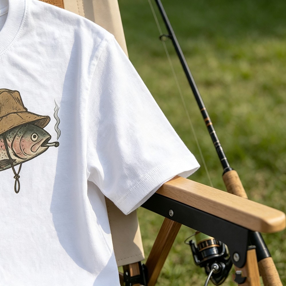 Vintage Fishing Trout Graphic  - Vintage Fashion Illustrations 评论和价格