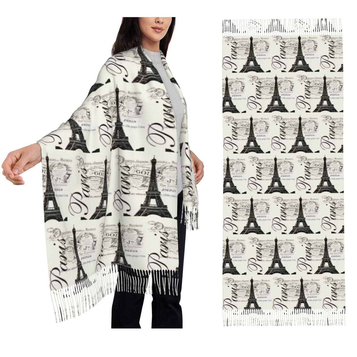 Vintage Eiffel Tower Romantic  - Vintage Fashion Paris 评论和价格