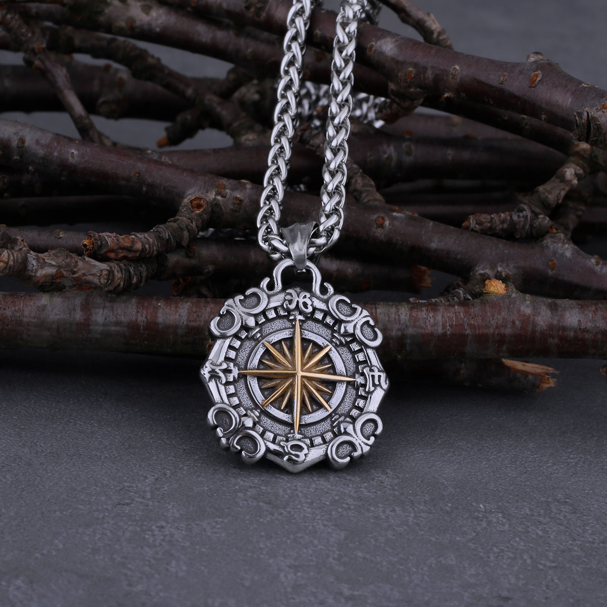 316L Stainless Steel Viking St - Vintage Fashion Boutique 评论和价格
