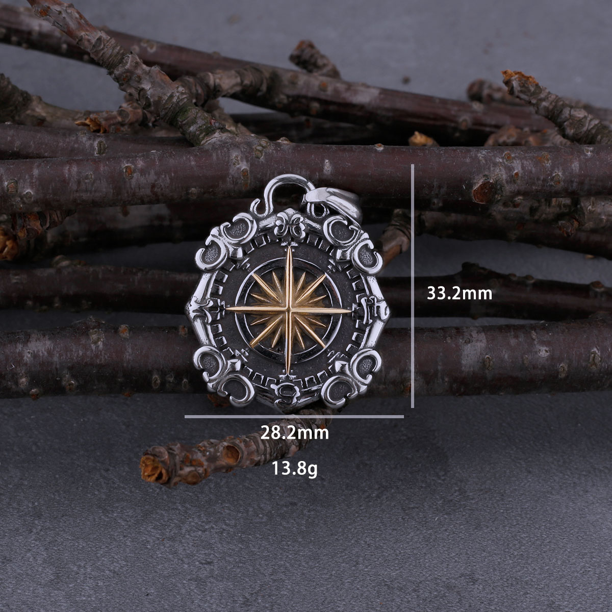 316L Stainless Steel Viking St - Vintage Fashion Boutique 评论和价格