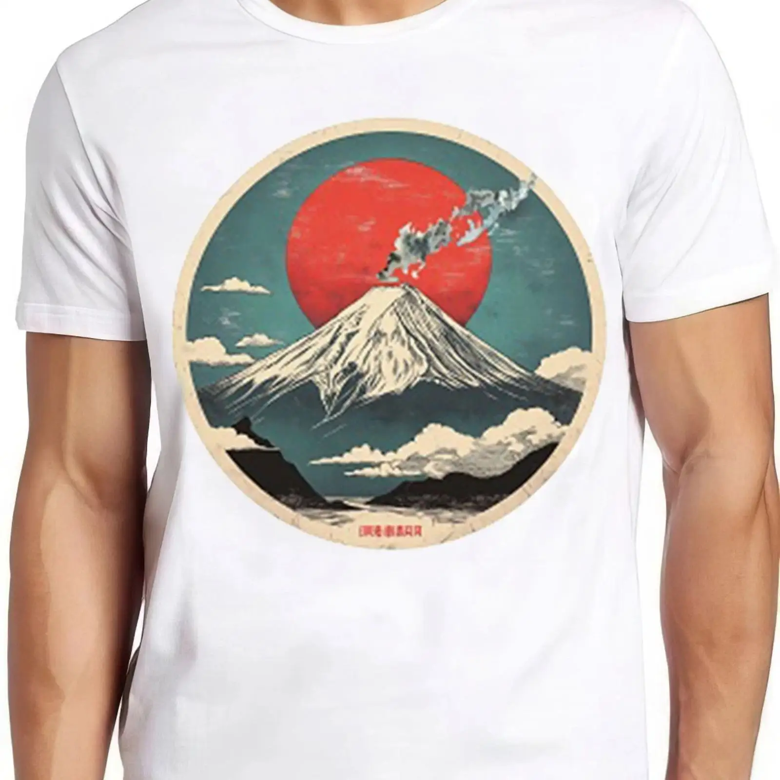 Fuji T Shirt san Mount Japan I - Vintage Fashion Icons 评论和价格