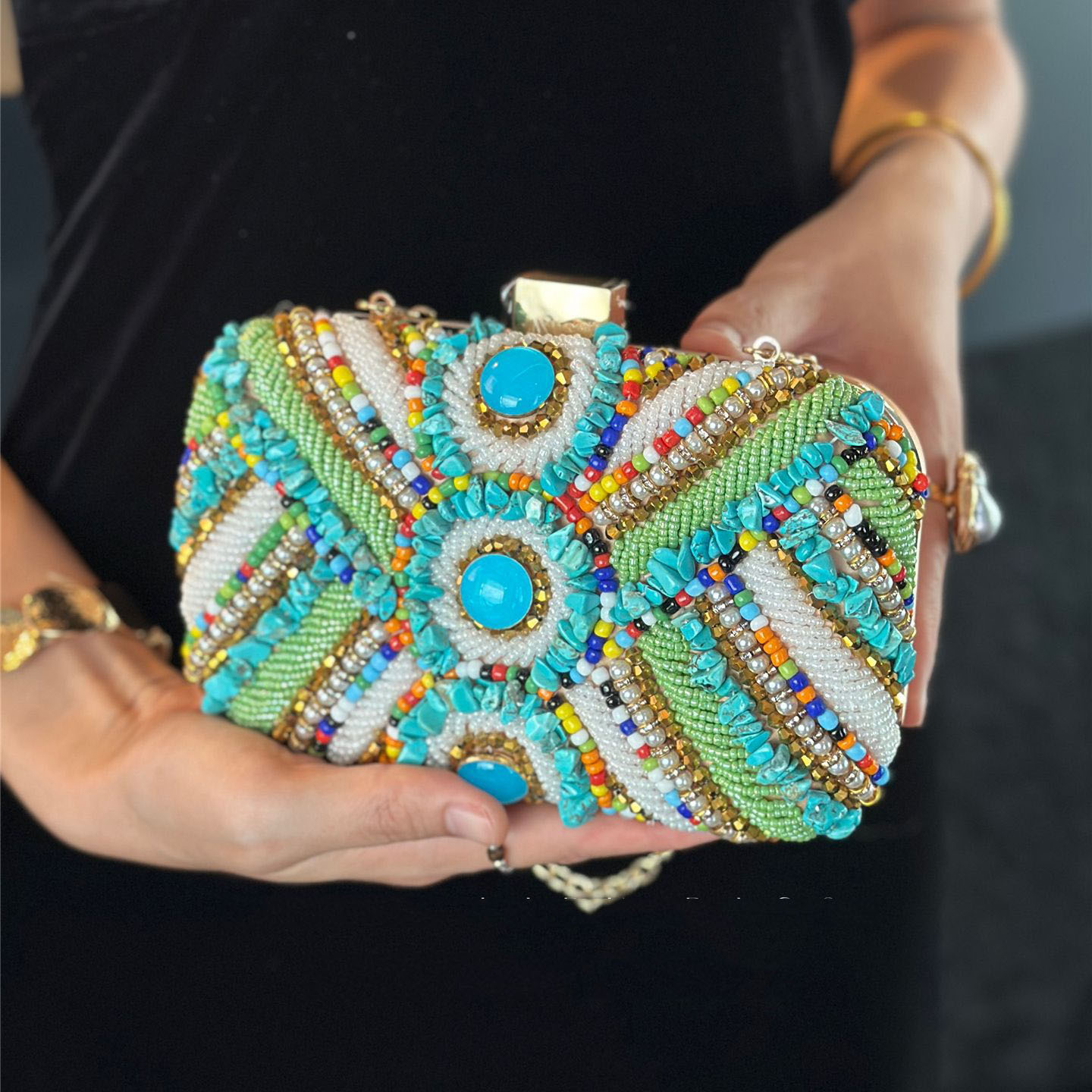 Summer Bohemian Beading Splici - Vintage Fashion Style Female 评论和价格