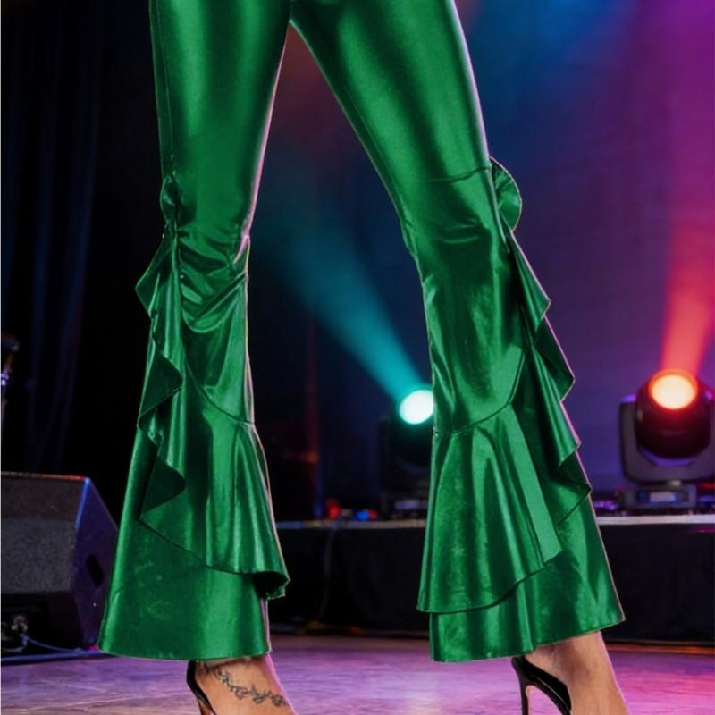 Women Club and Prom Trousers M - Wide Leg Trouser 70S 评论和价格