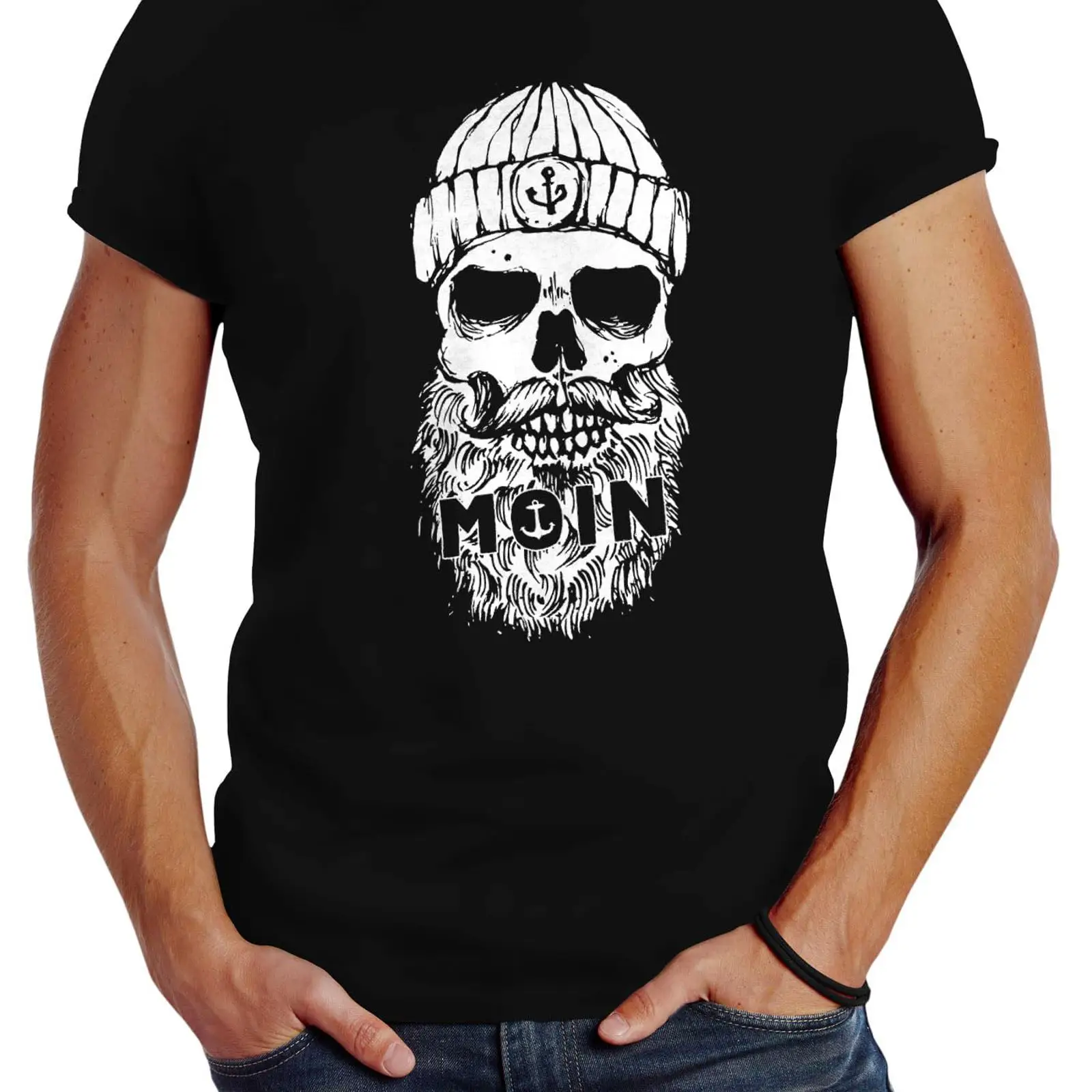 Neverless Men's T Shirt Moin S - Vintage Fashion Hamburg 评论和价格