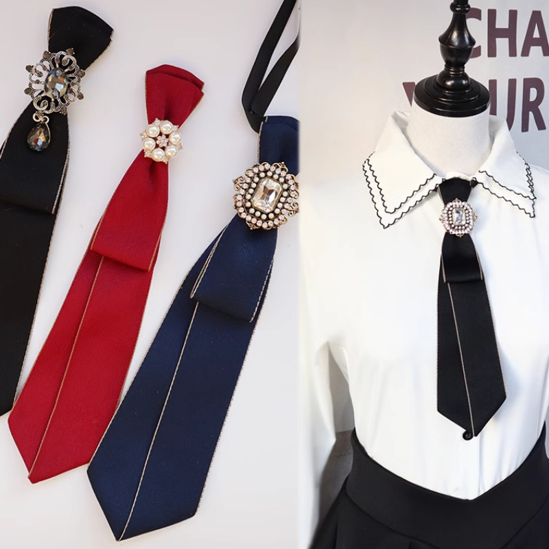 Vintage Fabric Bow Tie  for Wo - Vintage Fashion Boutique 评论和价格