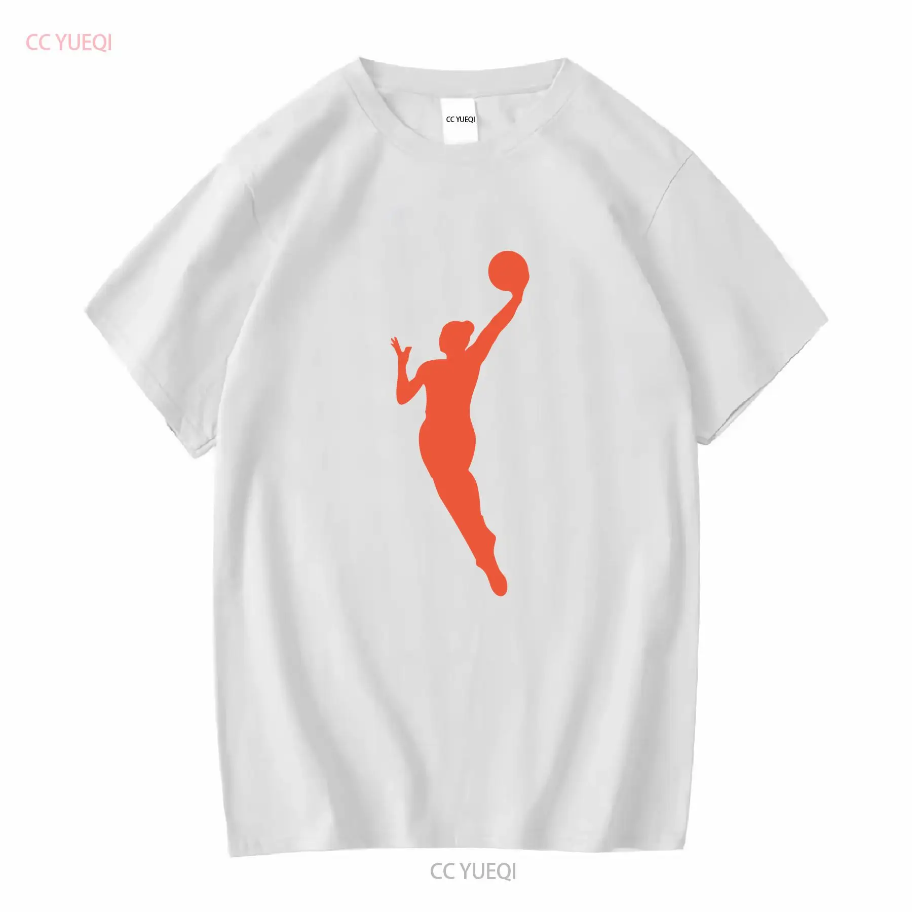 Heavy Cotton T Shirt WNBA oran - Vintage Fashion Stores 评论和价格
