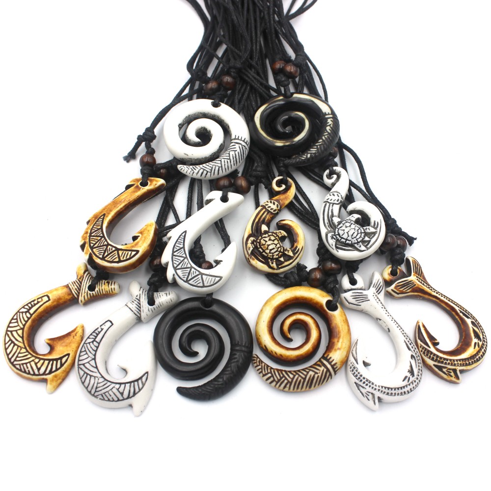 12pcs/Lot Imitation Bone Carve - Vintage Fashion Nz 评论和价格