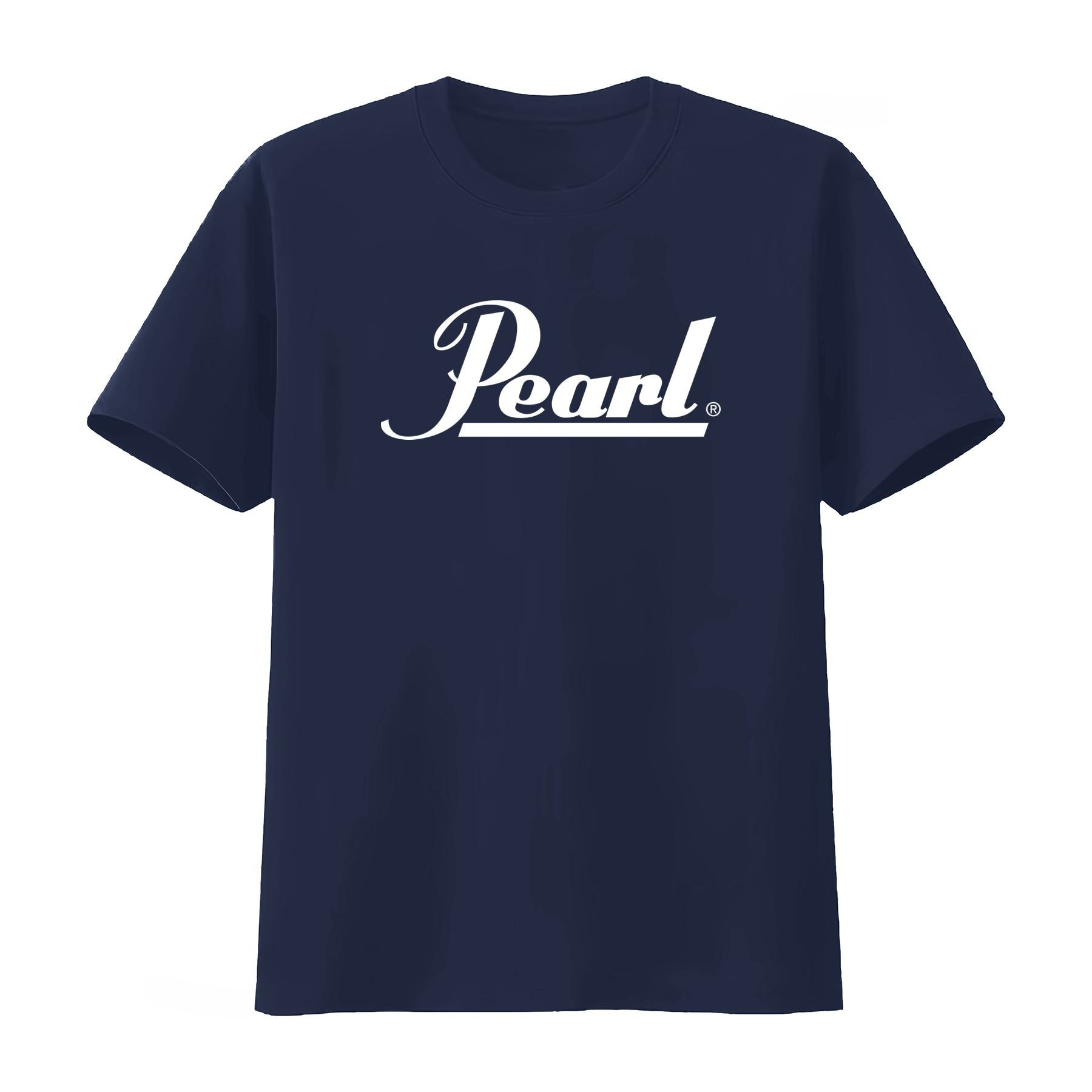 Pearl Drums Logo T Shirt Black - Vintage Fashion Icons 评论和价格