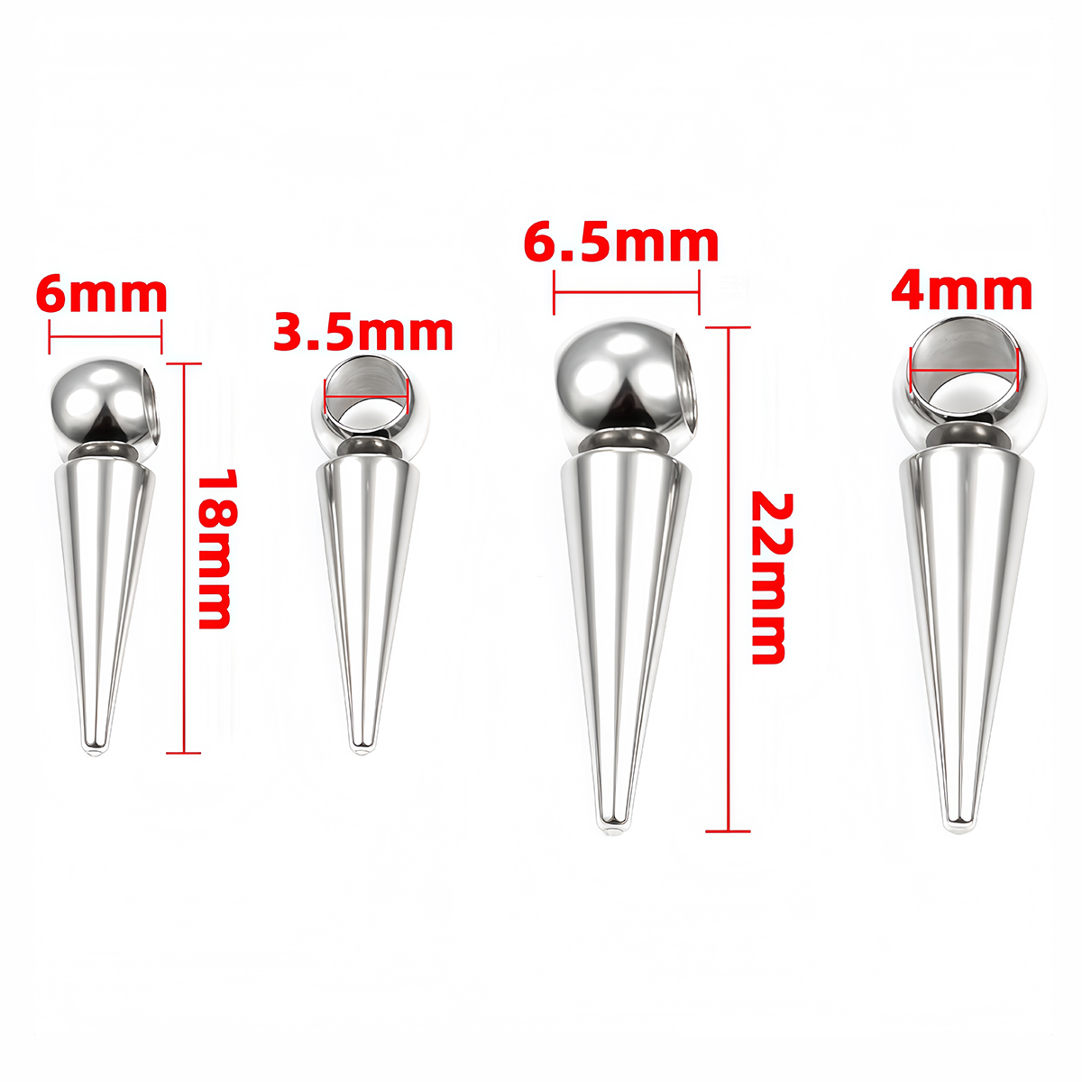10pcs Retro Cone Charms Pendan - V Vintage Fashion 评论和价格