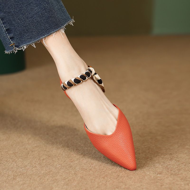 Summer French Pointy Women's S - Vintage Fashion Style Female 评论和价格