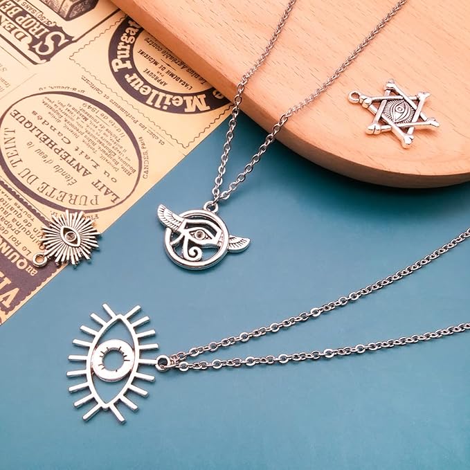 16pcs Mixed Eye of Horus Charm - Vintage Fashion Nz 评论和价格