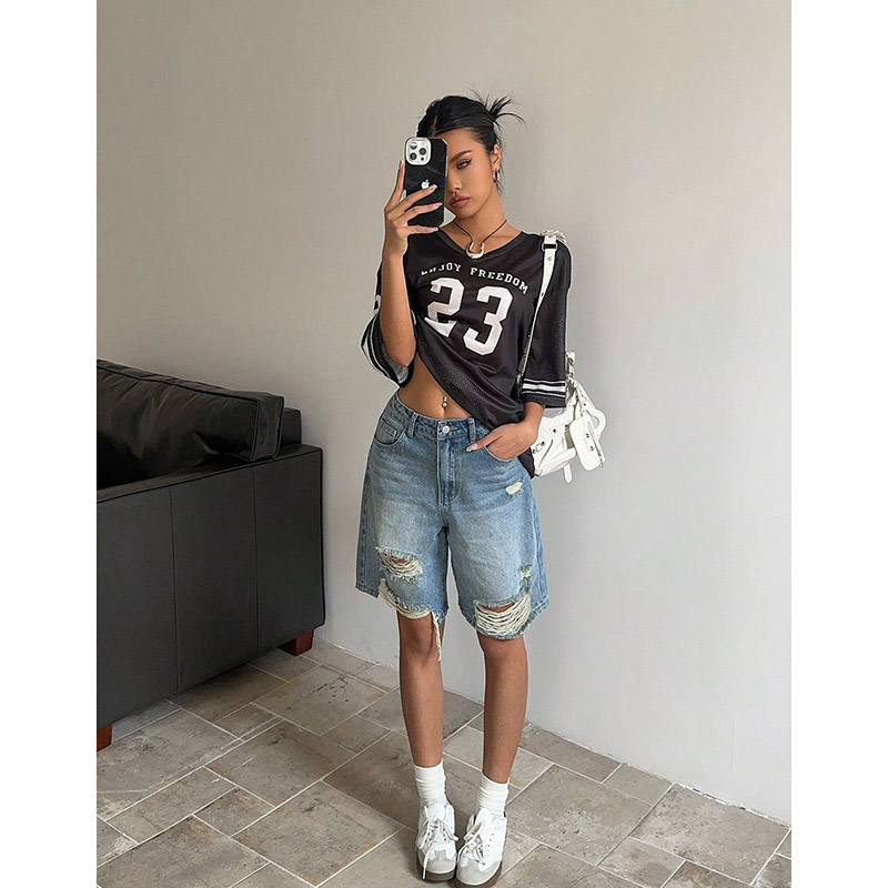 2026 Summer Women Trend Ripped - Vintage Fashion Trends 2026 评论和价格