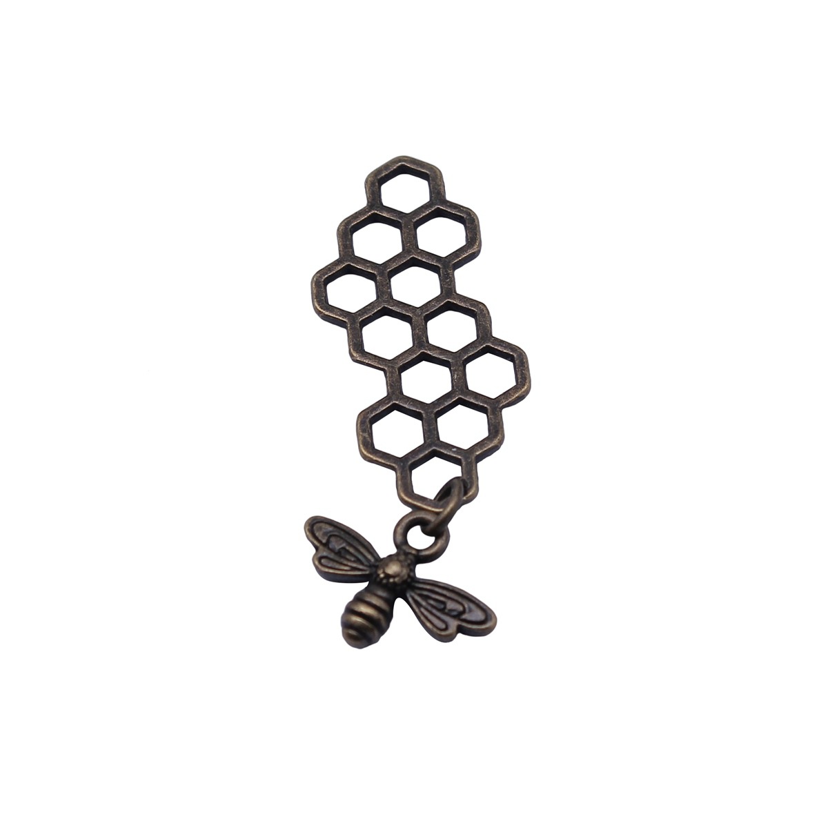 Queen Bee Charm Insect Pendant - Vintage Fashion Stores 评论和价格