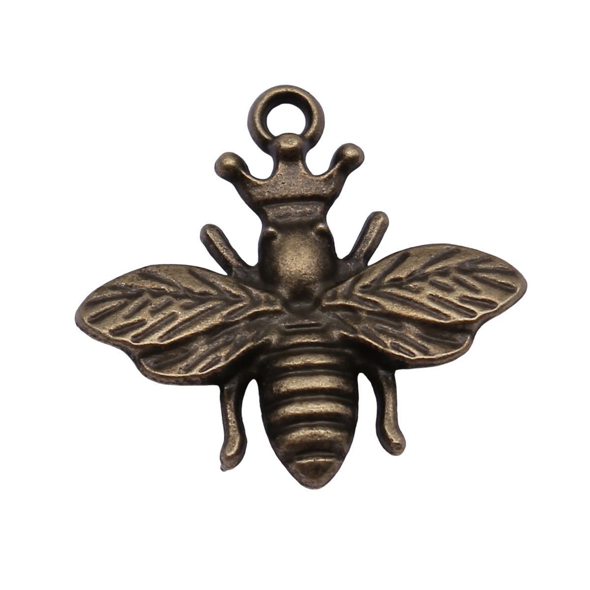 Queen Bee Charm Insect Pendant - Vintage Fashion Stores 评论和价格