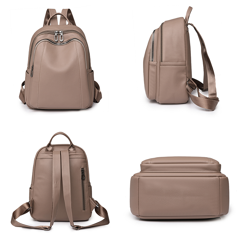 High Quality Leather Backpack  - Vintage Fashion Boutique 评论和价格