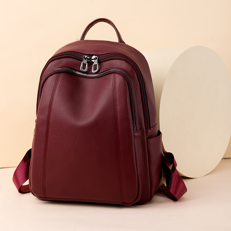 High Quality Leather Backpack  - Vintage Fashion Boutique 评论和价格