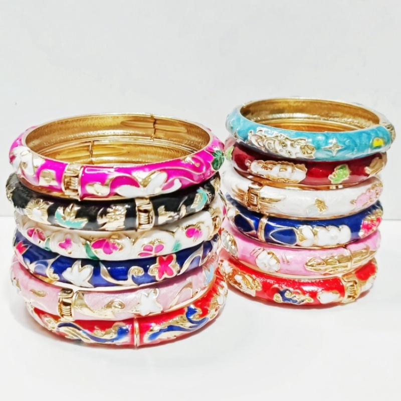 Wholesale Bulk 12 Pcs Enamel F - Vintage Fashion Boutique 评论和价格