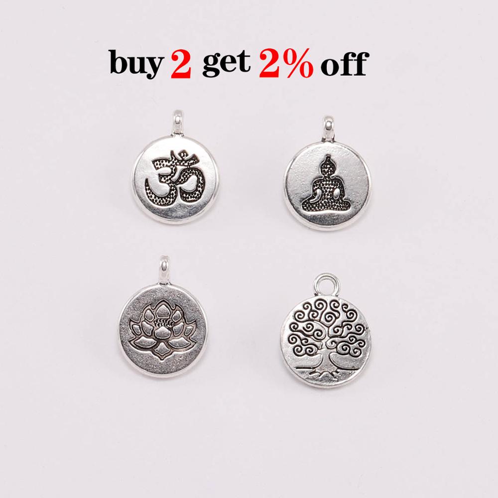 10pcs/lot Antique Chakra Charm - Vintage Fashion Nz 评论和价格