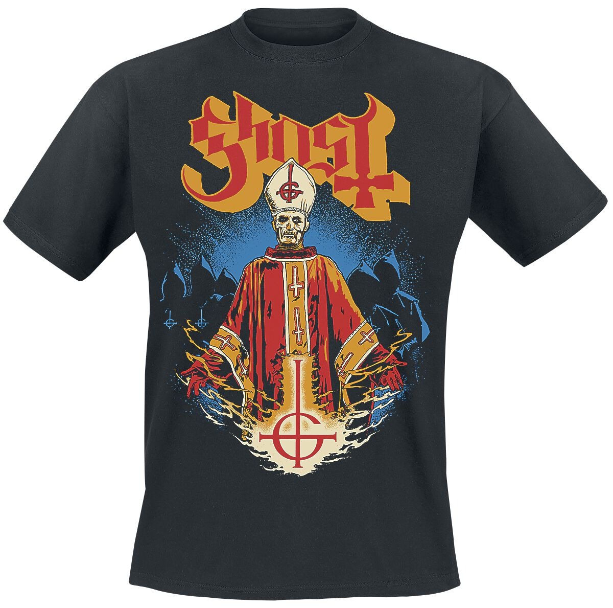 Ghost Vintage Band Logo Print  - Vintage Fashion Icons 评论和价格