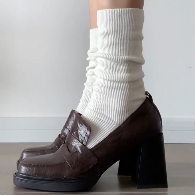 College Style Women Loafer Sho - Vintage Fashion Style Female 评论和价格
