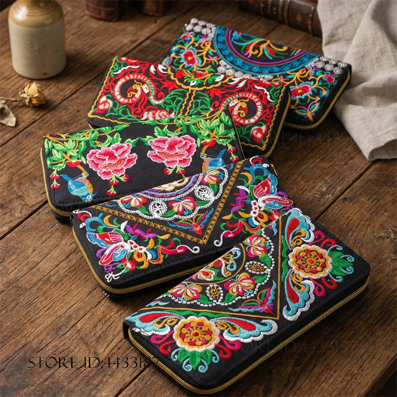 Vintage Ethnic Style Embroider - Vintage Fashion Style Female 评论和价格