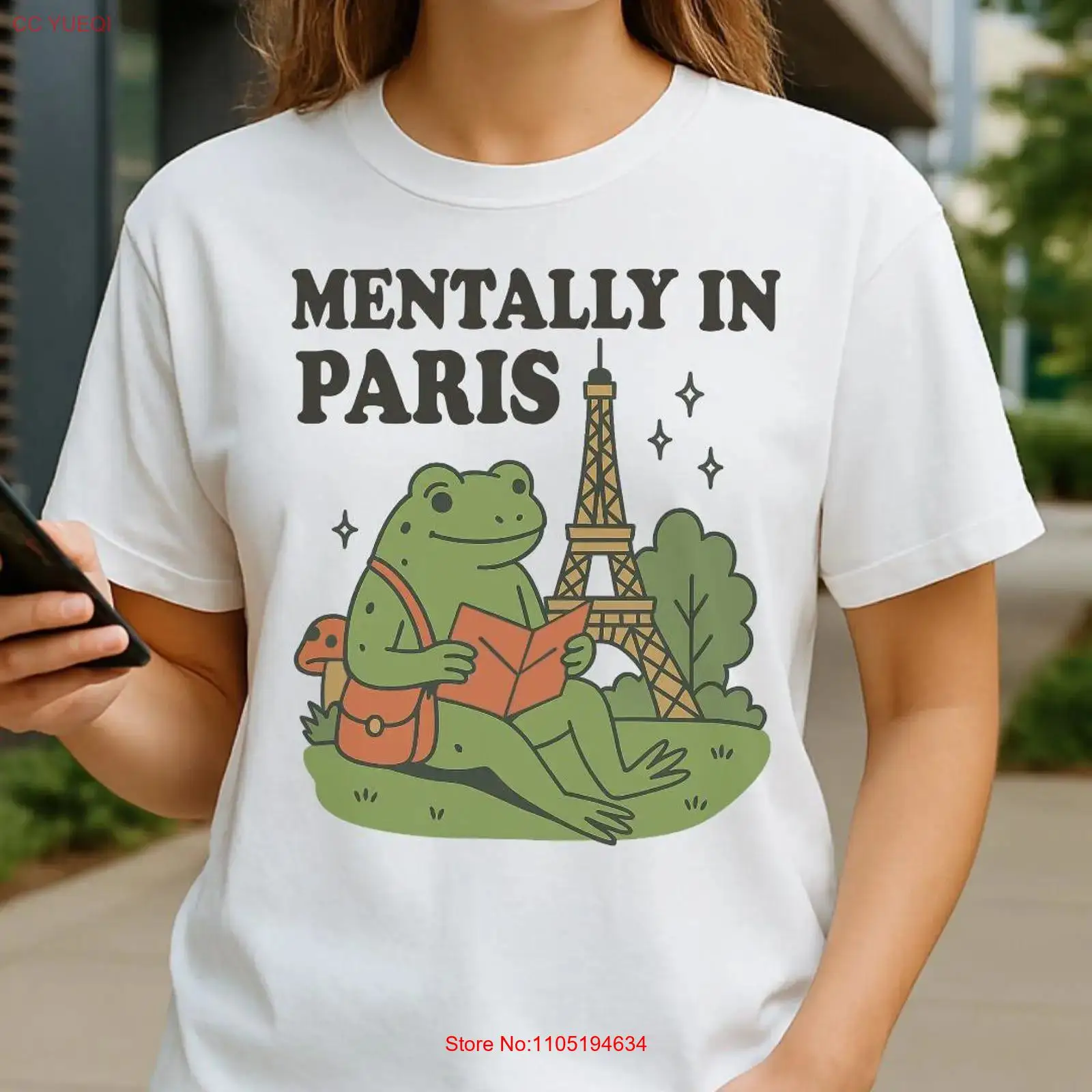 MENTALLY IN PARIS T Shirt Love - Vintage Fashion Paris 评论和价格