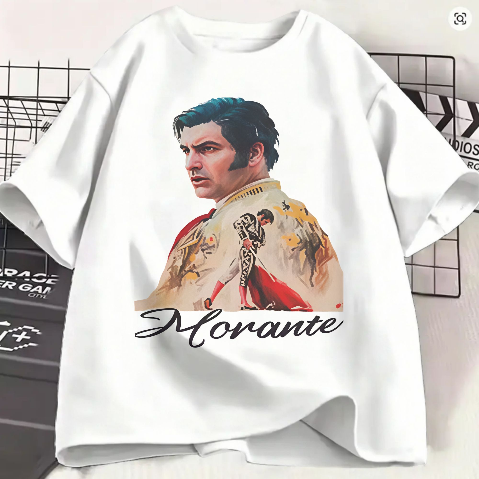 Morante De La Puebla Men's T S - Vintage Fashion La 评论和价格