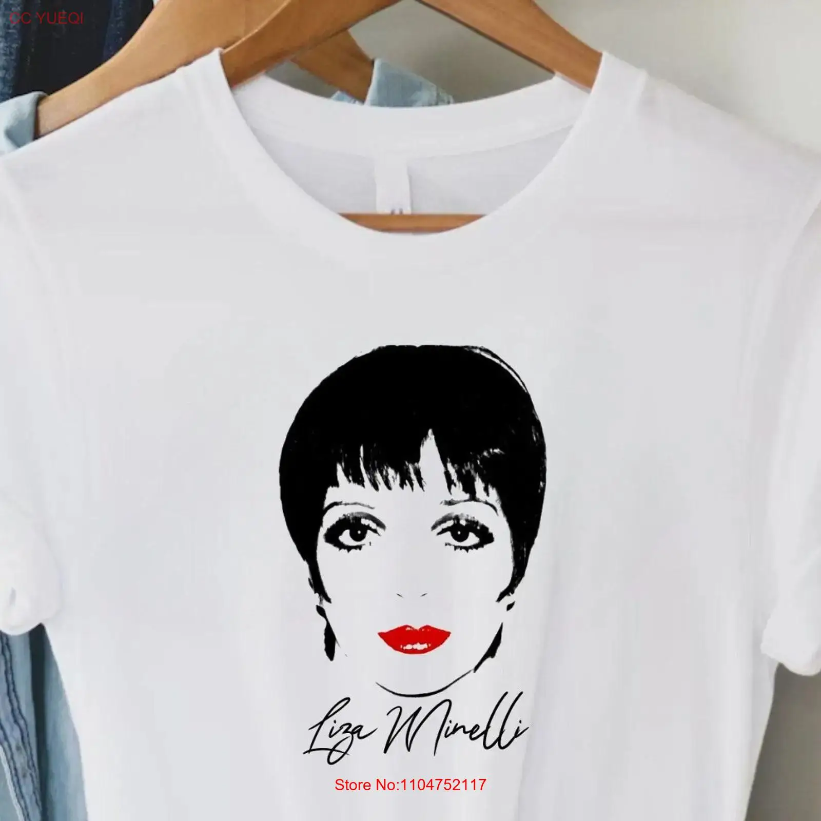 Liza Minnelli Iconic T Shirt T - Vintage Fashion Icons 评论和价格