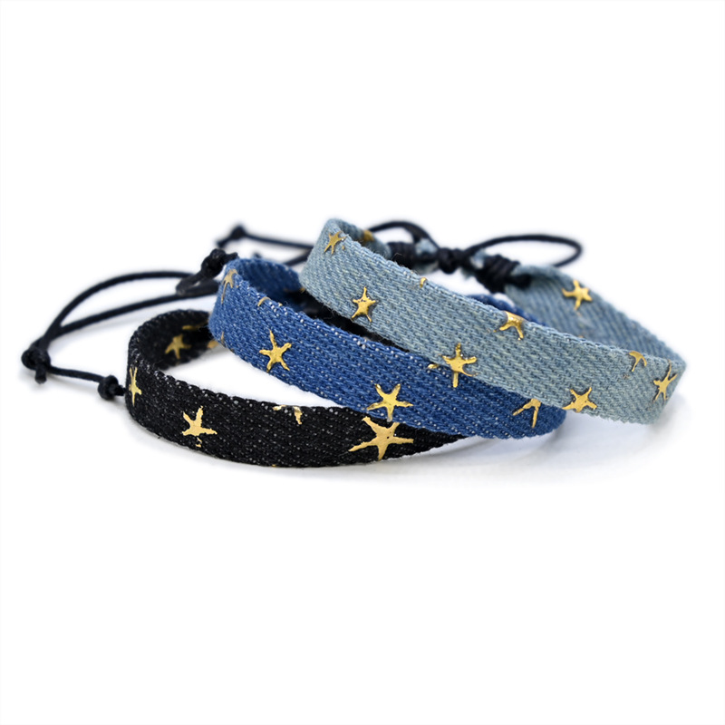 Vintage Star Pattern Blue Lite - Vintage Fashion Boutique 评论和价格