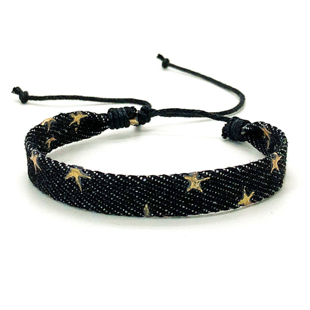 Vintage Star Pattern Blue Lite - Vintage Fashion Boutique 评论和价格
